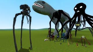 TRIPOD VS TREVOR HENDERSON CREATURES Garrys Mod Sandbox