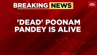 Poonam Pandey Death Poonam Pandey Says Im Here Alive After Reports Of Death From Cervical Cancer