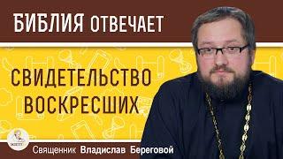 СВИДЕТЕЛЬСТВО ВОСКРЕСШИХ.  Священник Владислав Береговой