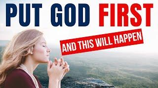 How To Put God First In Everything You Do In Your Life Put God First Motivation