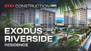 Exodus Riverside Residence Демирташ Аланья - Строительство онлайн STAY PROPERTY