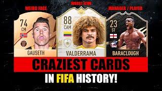 CRAZIEST CARDS IN FIFA HISTORY  FIFA 10 - FIFA 22