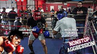 RELENTLESS Amateur Boxer Meets GAME Opponent in Sparring