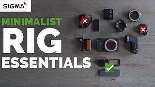 a perfect minimalist everyday carry rig for the Sigma fp #sigmafp #52weeks #sponsored