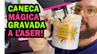 Caneca Mágica Gravada a Laser? Sim Confere ai... Mecolour M6W