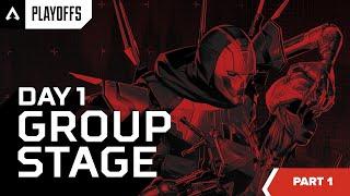 ALGS Year 4 Split 2 Playoffs  Day 1 Group Stage Part One  Apex Legends