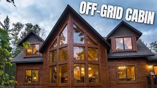 Off-Grid Cabin Tour  4000 Sq Ft Retreat in the Wilderness