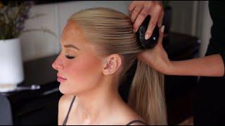 ASMR Fall Asleep Fast with Real Life Barbie  Hair Play Brushing & Scratching Sounds Whisper