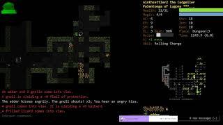 DCSS 0.29 Trunk Palentonga Abyssal Knight Post Attacks of Opportunity 12