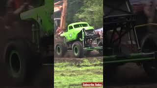 One Rowdy Mud Truck goes Boom