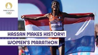 Hassan Makes History  Womens Marathon  #Paris2024 Highlights