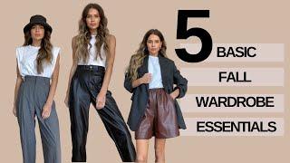 5 Must Have Clothing Items For Fall  Basic & Minimalist