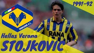 Dragan Stojković  Hellas Verona  1991-1992