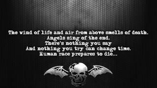 Avenged Sevenfold - To End The Rapture Lyrics on screen Full HD