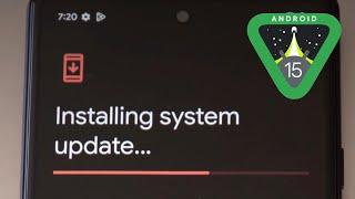 Updating to Android 15 Pixel 6