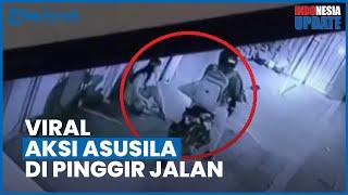 Viral Video Pria dan Wanita Lakukan Aksi Asusila di Pinggir Jalan Satpol PP Turun Tangan