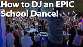 How to plan + DJ an EPIC memorable school dance homecoming prom etc.