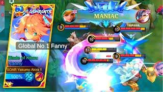 FANNY RANKED HIGHLIGHTS BEFORE REACHING MYTHIC   WILL WE LOSE? 