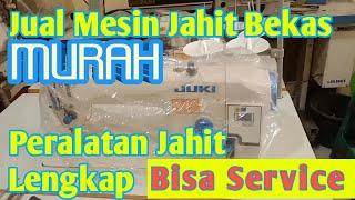 Jual mesin jahit bekas MURAH Peralatan jahit lengkap spartpart dan bisa service #rakarero