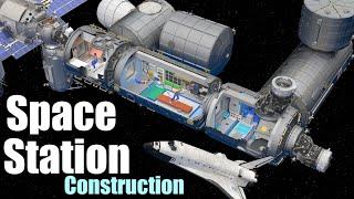 How did they build the ISS? International Space Station