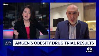 Amgen has a lot to prove in the weight-loss drug category says Mizuhos Jared Holz