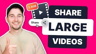 How to Share Videos Online  Send Large Videos EASILY