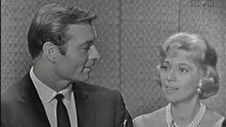 Whats My Line? - George Montgomery & Dinah Shore Mort Sahl panel Oct 4 1959