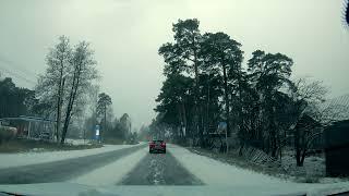 Scenic Drivie  ️WINTER Roads ️ Sosnovy Bor