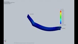 Baseplate SimulationXpress Study Stress Stress