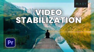 Stabilize Shaky Footage  Premiere Pro WARP STABILIZER Tutorial