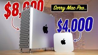 M2 Ultra Mac Pro vs Mac Studio Test Did Apple TROLL us?