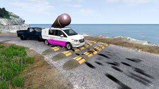 Cars vs Speed bumps #80 - BeamNG Drive  beamng-cars TV