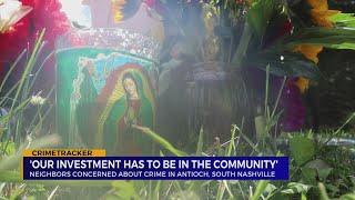 Neighbors concerned about crime in Antioch South Nashville