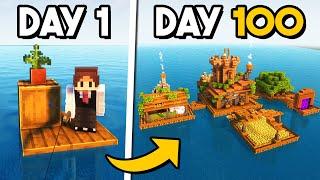 Minecraft ULTIMATE Raft Survival Base Tutorial