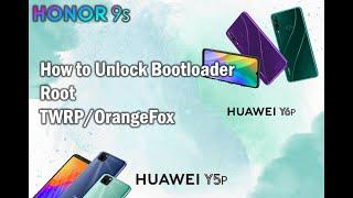 How to Unlock Bootloader and Root TWRPOrangeFox for Huawei Y5p Y6p and Honor 9s mt6762