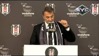 Fikret Ormanın Beşiktaş Vodafone Arena açılışında konuşamayışı
