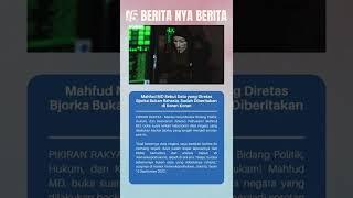 Mahfud MD Sebut Data yang Diretas Bjorka Bukan Rahasia Sudah Diberitakan di Koran Koran