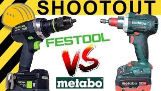 METABO vs FESTOOL - KAMPF DER GIGANTEN STÄRKSTE AKKUSCHRAUBER im TEST  WERKZEUG NEWS 148