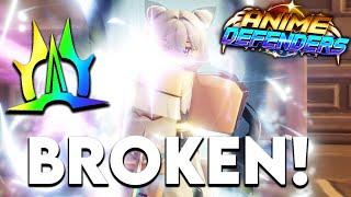 ALMIGHTY Secret Lunar Empress Is INSANELY Broken In Anime Defenders Update 4 Part 2