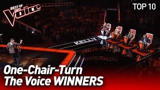 One-Chair-Turn WINNERS on The Voice  Top 10