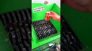 Coca-Cola VS Shredder   #shredder #shredding #satisfying #oddlysatisfying #satisfyingvideo #asmr