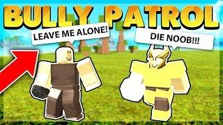 Hunting Down Bullies with God Armor Roblox Booga Booga