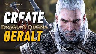 Dragons Dogma 2 How to Create Geralt Of Rivia