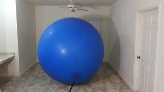 8 Chloroprene Balloon Inflation Time-Lapse