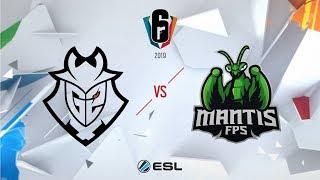 Six Invitational 2019 – G2 Esports vs. mantis FPS