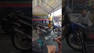 WAJAH SERIUS SETTING KARBU BBK STD 125CC NAIKAN HF RASYA