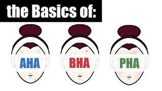 AHA BHA PHA Basics  Skincare Summary