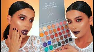 JACLYN HILL X MORPHE PALETTE    Plum Makeup Tutorial 2017  Jelena Peric