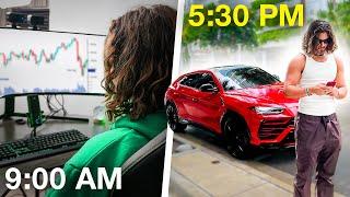 Day in the Life of a Millionaire Day Trader Realistic