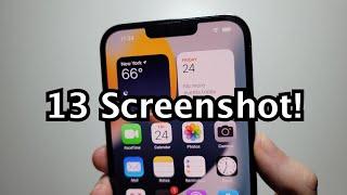 iPhone 13  13 Pro  Mini How to Screenshot